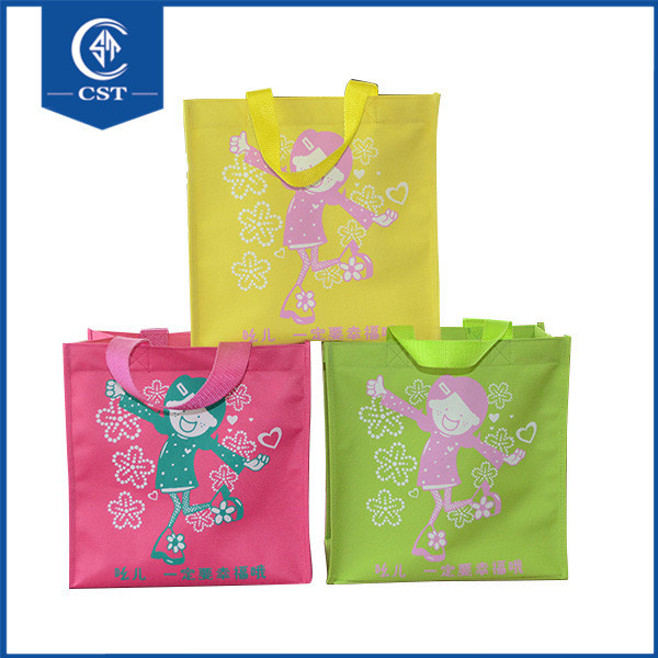 Non-Woven Fabric Bag/BOPP Laminate Shopping Tote Bag