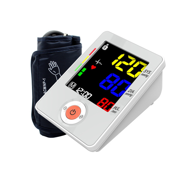 Automatic Digital Upper Arm Blood Pressure Monitor, Portable and Perfect for Home Use