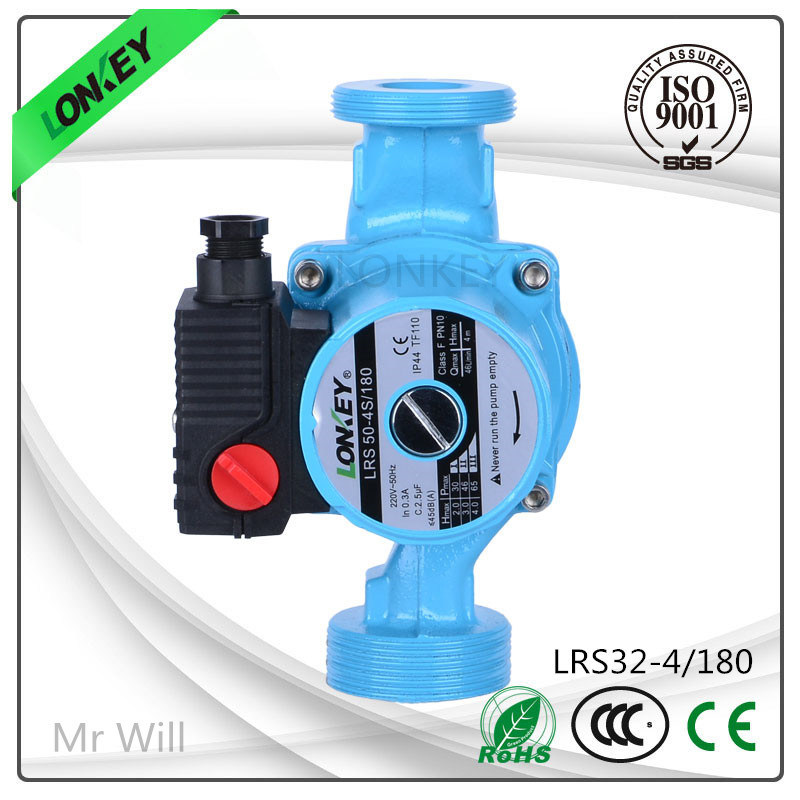 65W Three Speed Household Cast Iron Wilo Circulation Pump: Lrs32-4s/130