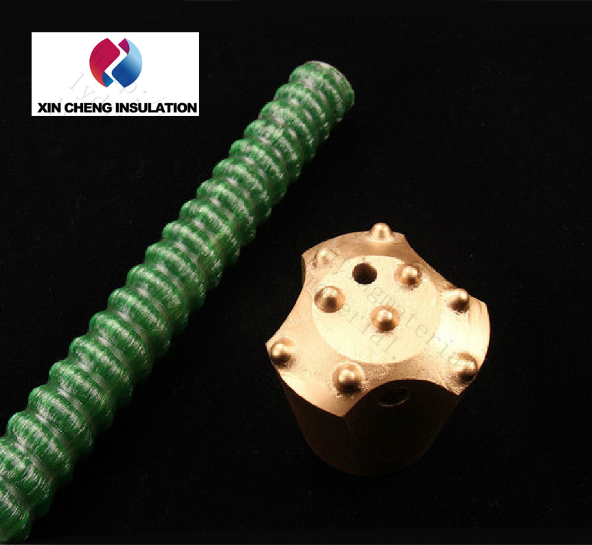 Fiberglass High Strength FRP Rock Anchor Bolt / FRP Rod