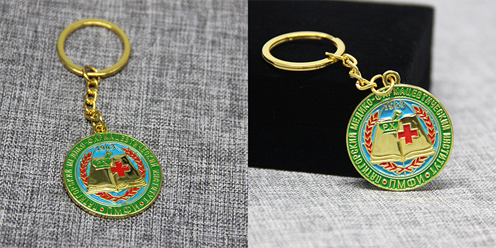 Sterling and Euro Coin Size Shopping Trolley Coin Tokens Keyring