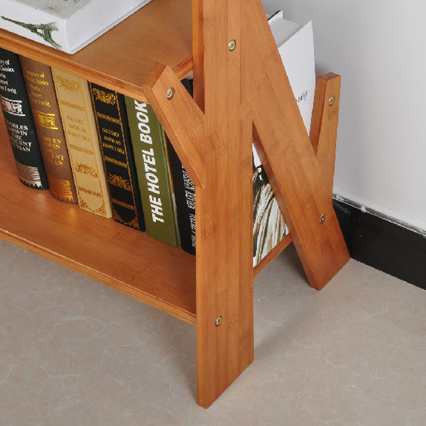 Tree Shape Natural Bamboo Book Shelves for Decor (EB-B4142)