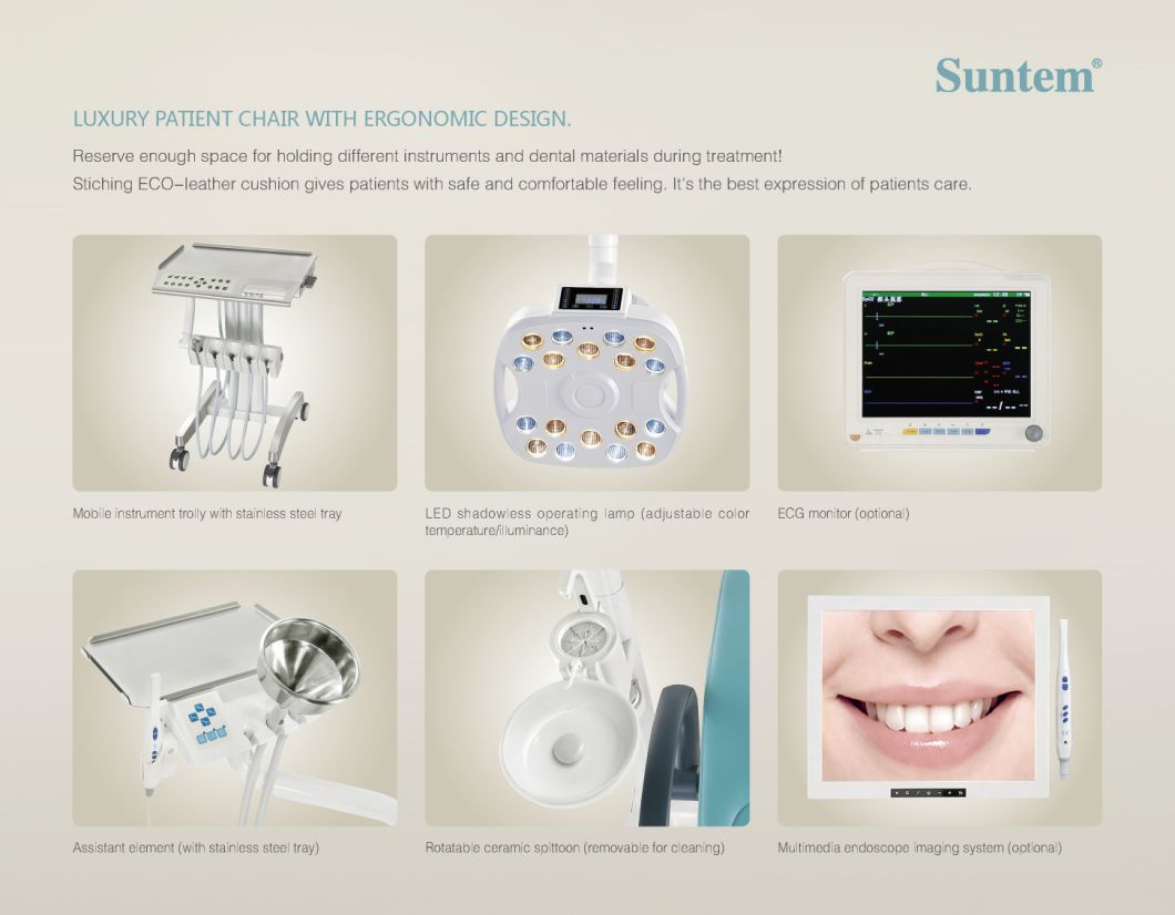 2017 Hot Implant Dental Unit Chair St-Ryan Model