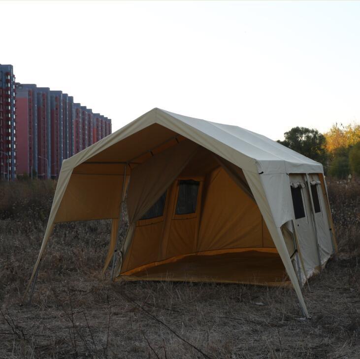 5 + Person Tents Outdoor Advertising Portable Pop up Luxury Safari Tent for Sale