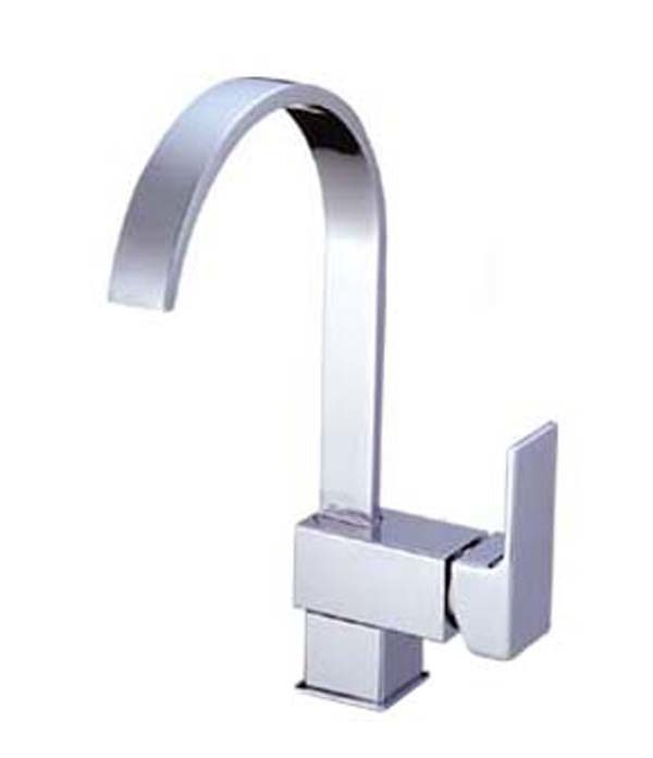 Brass Square Style Kitchen Mixer Faucet (J2-2)