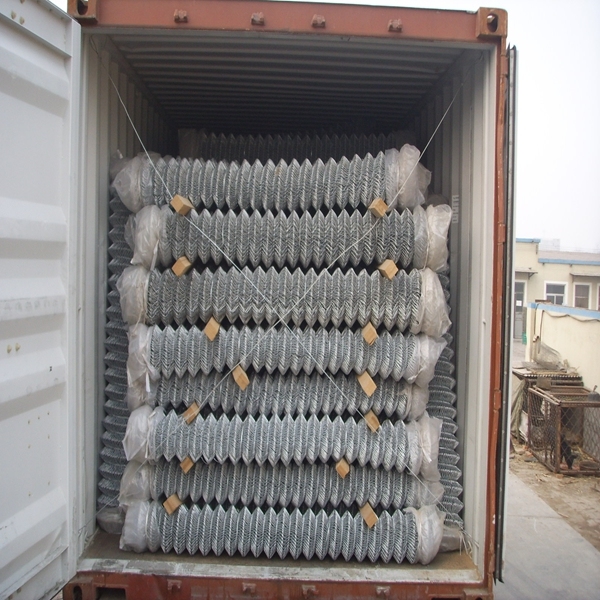 Lower Price Useful Galvanized Chain Link Fence / PVC Coated Fencing China Golden Supplier