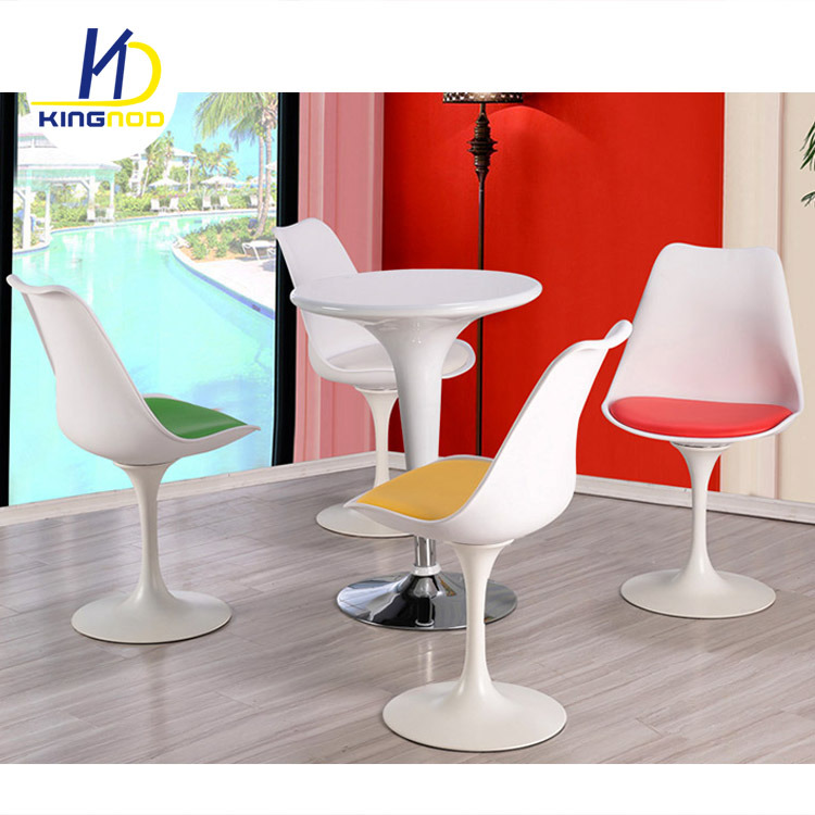 Replica Tulip Rotary White ABS Plastic Living Room Chairs