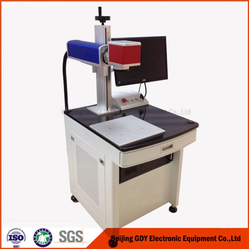 CNC Economical Table Fiber Laser Marking Machine for Stainless Steels, Metals, ABS, Plastics