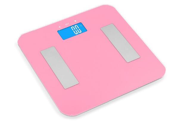 200kg 8mm Tempered Glass Slim Electronic Personal Health Weighing Scale