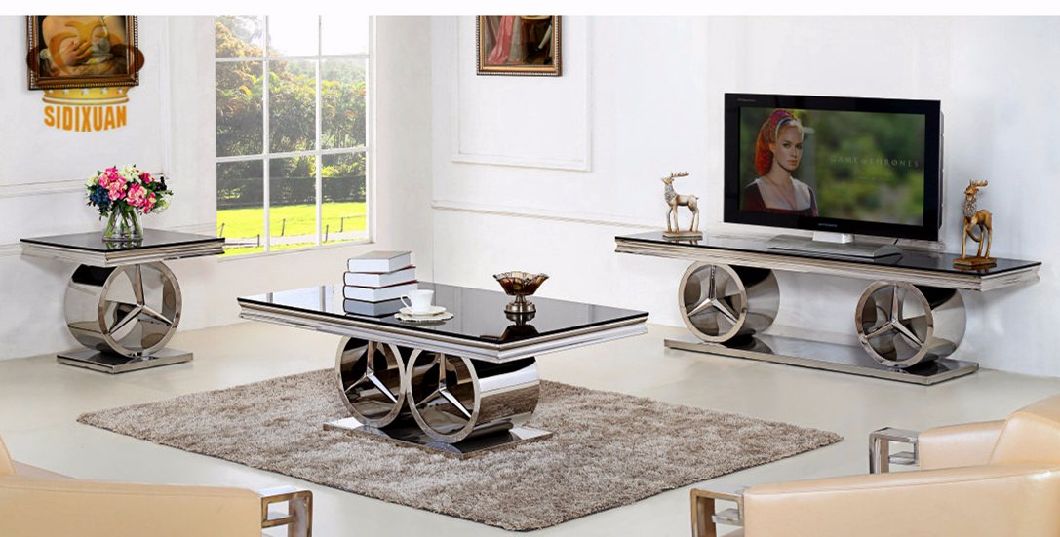 Modern Furniture Hot Selling Glass Dining Table Set Sj916