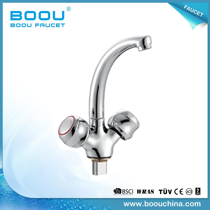 Boou Popular Style Hot Sale Zinc Kitchen Basin Faucets