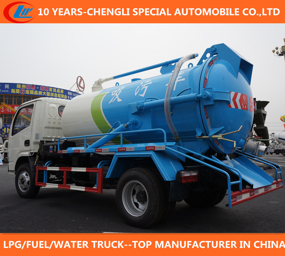 Dongfeng 4*2 Sewage Suction Truck with Vacuum Pump