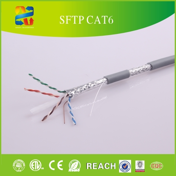 Fire Resistant CAT6 Cable FTP Armoured Cat 6 LAN Cable
