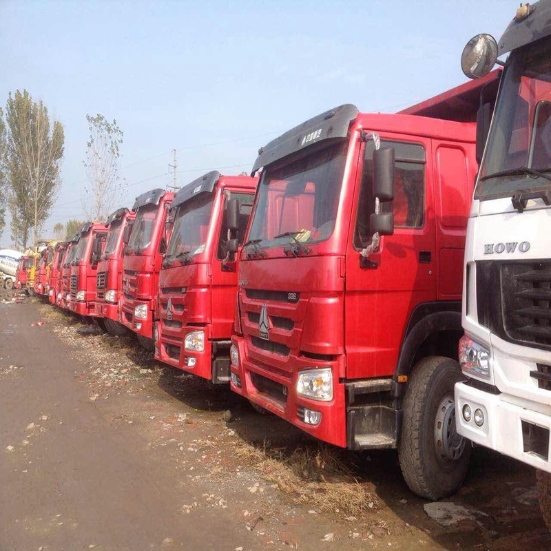 Heavy Cargo Construction Truck 20-30tons 375HP Used HOWO Truck