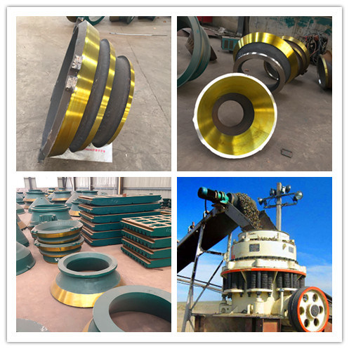 Metso HP300 Cone Crusher Casting Steel Wear Parts