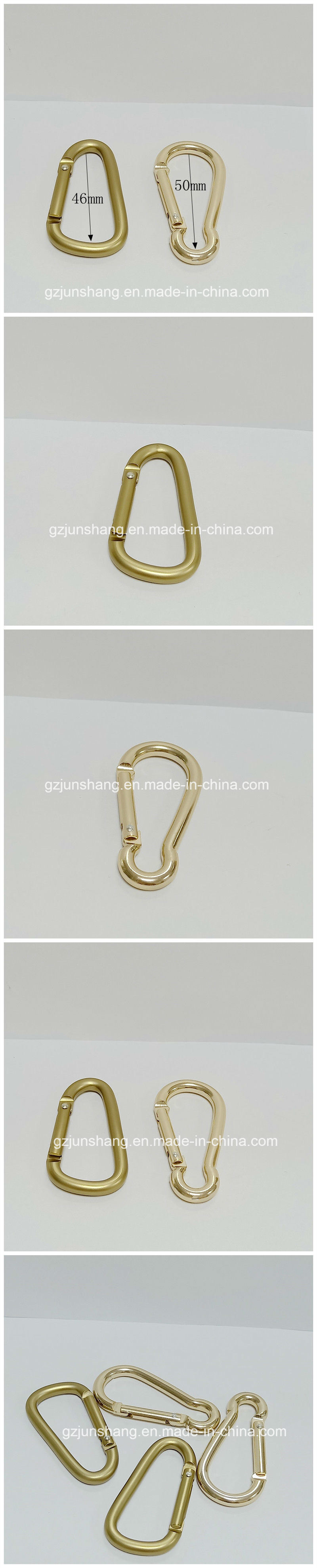 High Quality Aluminum Carabiner for Climbing and Diving