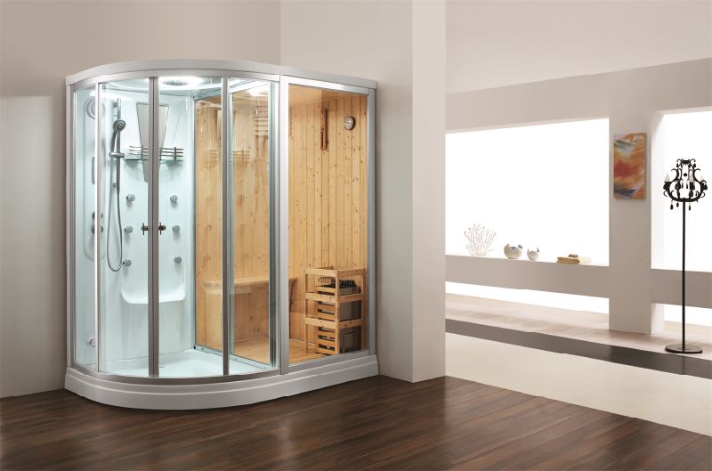 Sauna Shower Steam Three in One Combination Cabinet Room (M-8251)