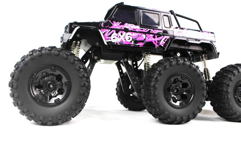 968612b-Big 2.4G Electric 6 Wd Car Plastic Remote Control off-Road Vehicle RC Truck Toys