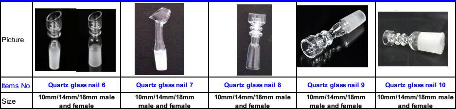 Cigarette Quartz Nail/ Smoking Accessories for Electronic Cigarette Pen