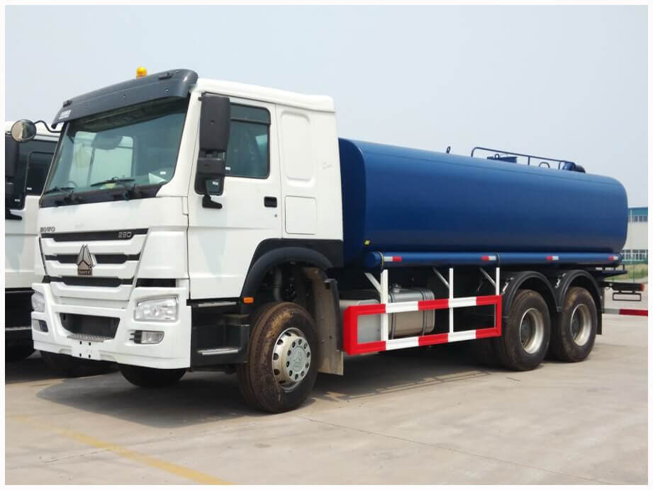 20000L HOWO 371HP Fuel Tanker Truck Rhd/LHD Oil Tanker Truck