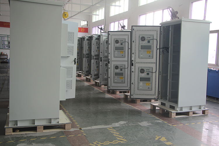 IP55 Outdoor Cabinets with Heat Exchanger for Telecom