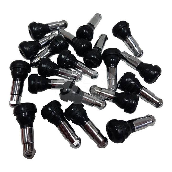 Aluminum Alloy Tubeless Tire Valve with Natural Rubber