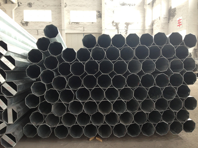 69kv Galvanized Transmission Delivery Electric Steel Pole