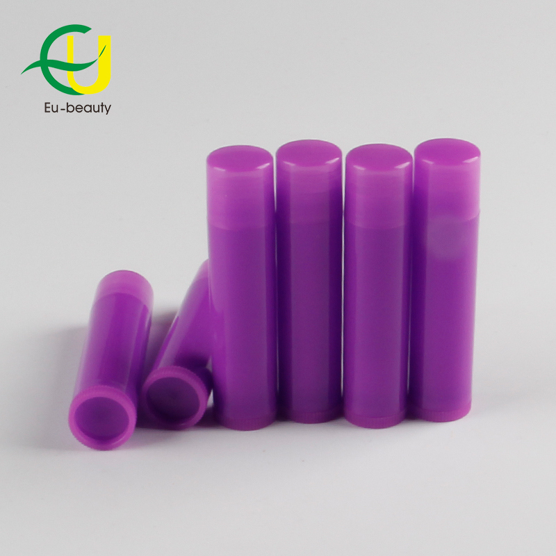 Empty Plastic Cosmetic Lip Balm Container Lipstick Tube