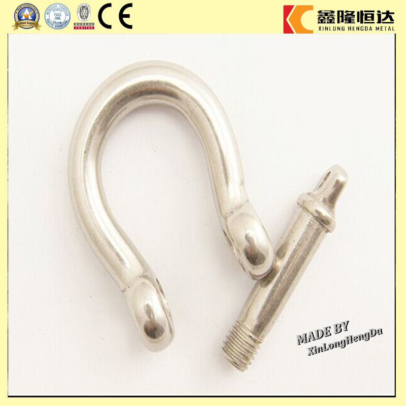 G-210 Us Galvanized Bolt Type D Shackle with Factory Price