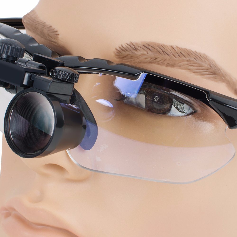 New 2.5X Dentist Black Dental Surgical Medical Binocular Loupes -Alisa