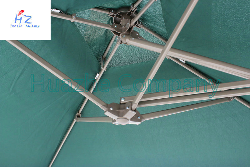 2.2X2.2meter Steel Wrench Umbrella Garden Umbrella Hanging Parasol Outdoor Umbrella Hanging Parasol