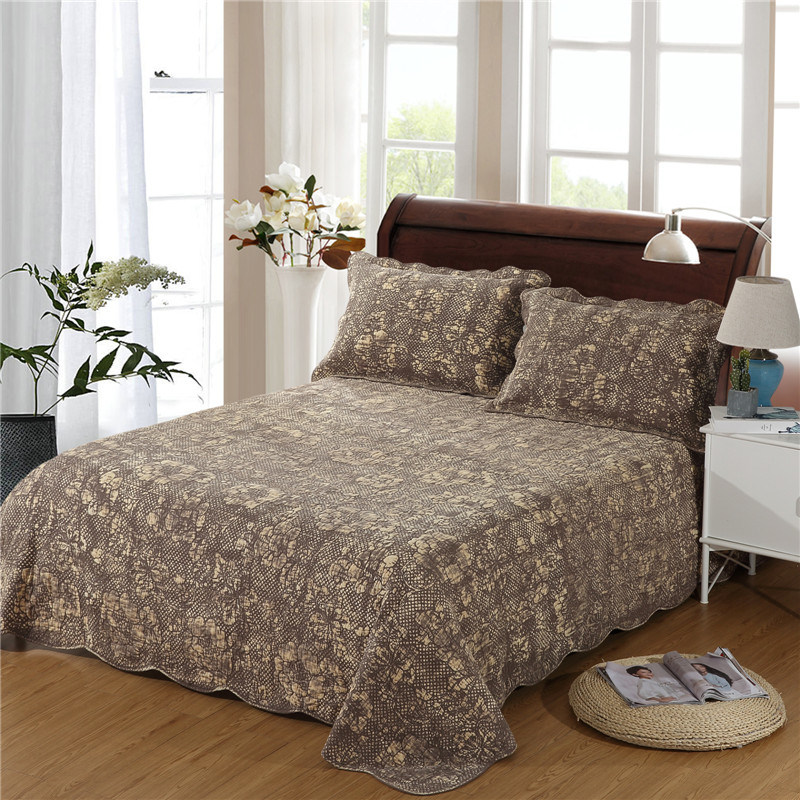 100% Cotton Duvet Cover Bedding Set Embroidered & Stone Washed
