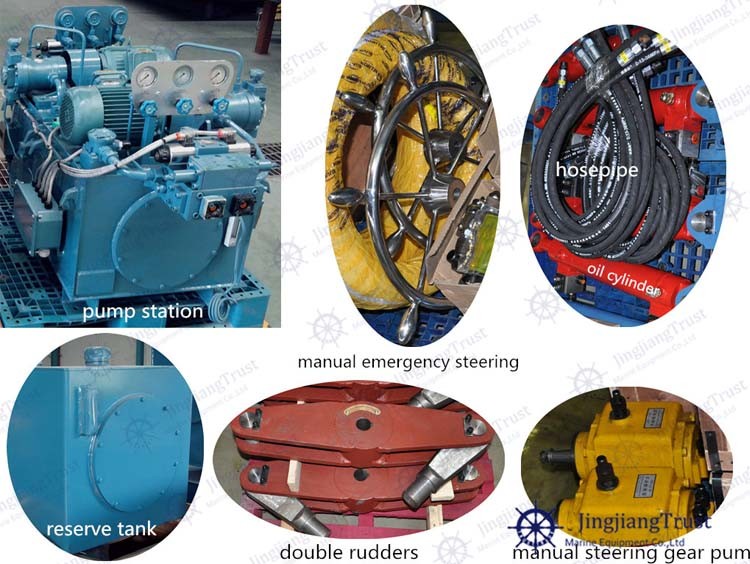 8-500kn. M Cylinder Type Marine Hydraulic Steering Gear