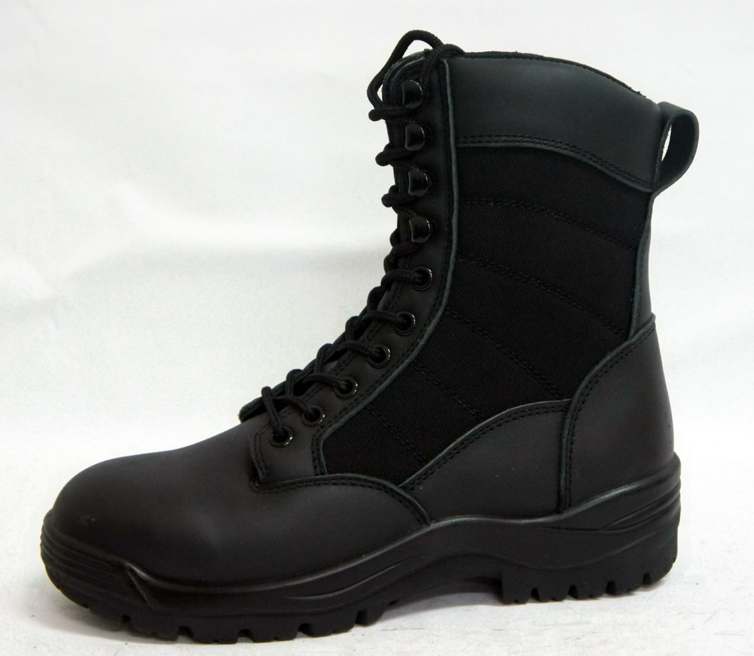 High Quality Rubber Snow Shoes Leather Military Boots