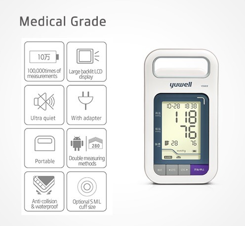 Medical Digital Blood Pressure Monitor with Ce