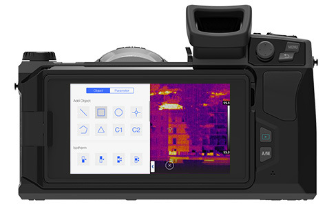 High Performance Thermal Imaging Camera-Handheld Infrared Camera with Real-Time Thermal Image Camera with Resolution 400 * 300