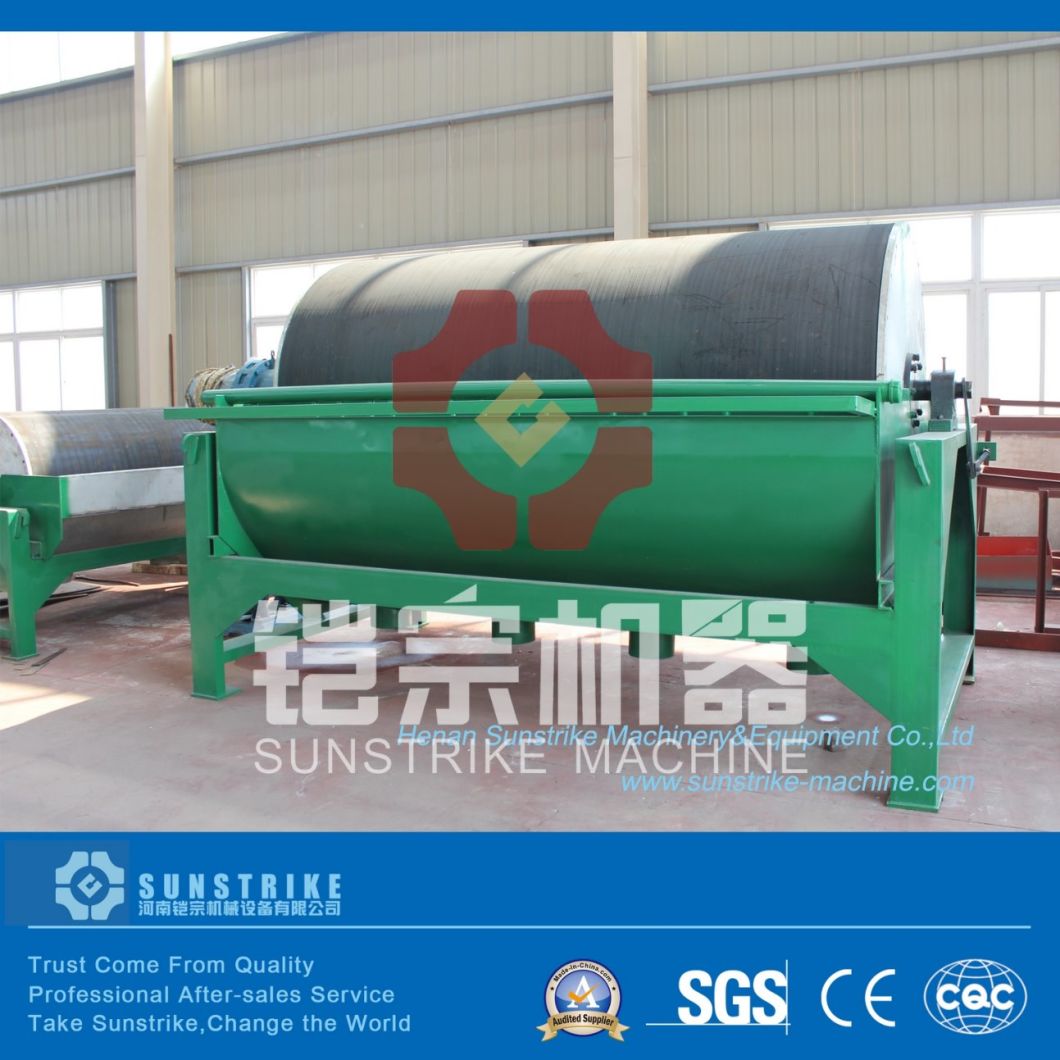 High Efficiency Wet Magnetic Separator, Magnetic Drum Separator