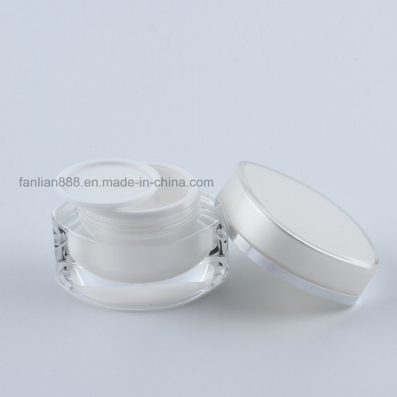 Acrylic Eye Shape Cream Jars for Cosmetic Packaging