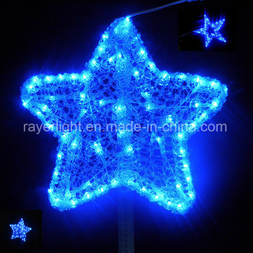 LED Outdoor Big LED Star Motif Lights Christmas Decorative Light