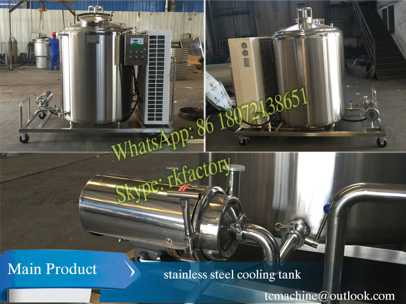 1t Milk Cooler Vertical Milk Cooling Tank (copeland 3HP)