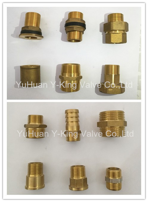 Surface with Two Color Bsp Thread Pipe Fitting (YD-6054)