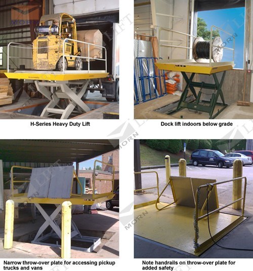 Stationary Hydraulic Cargo Scissor Lift for Sale