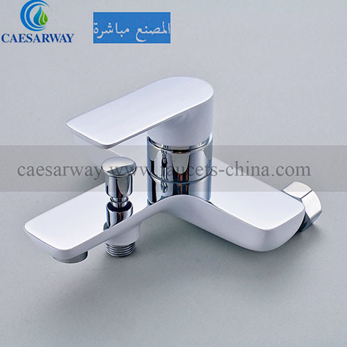 Brass Single Handle Shower Bath Mixer for Bathroom