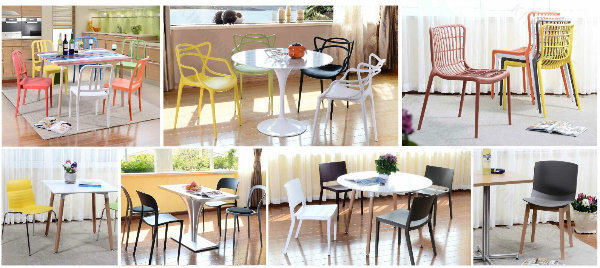 White Big Round Solid Surface Dining Table for Restaurant