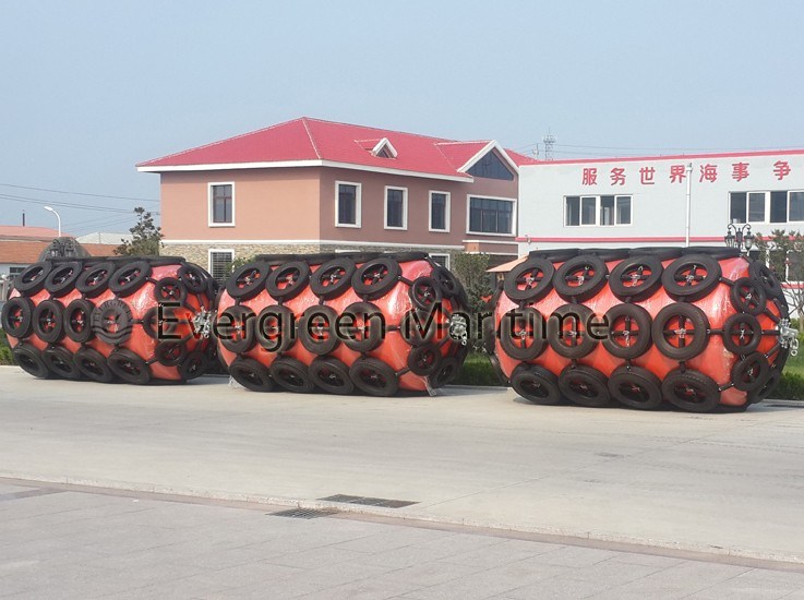 Various of Marine Foam Filled Fender for Ship