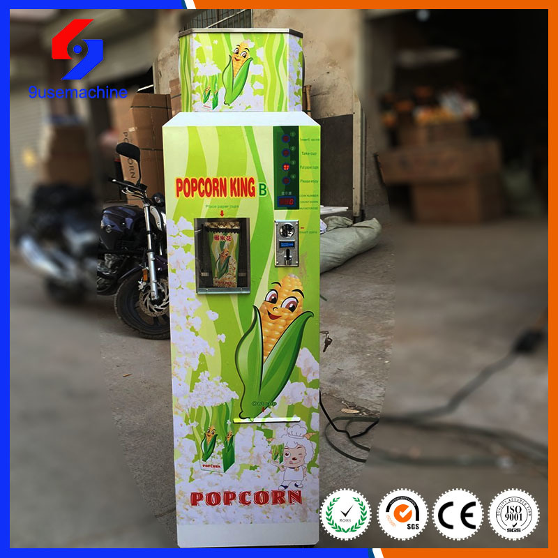 Ce Certificate Automatic China Hot Sale Market Used Movie Popcorn Maker Machine