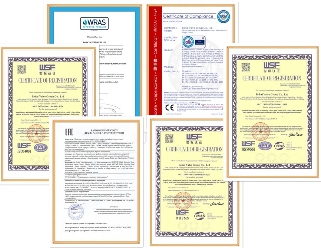 Electric Actuator Flanged Butterfly Valve with ISO & CE Cetification