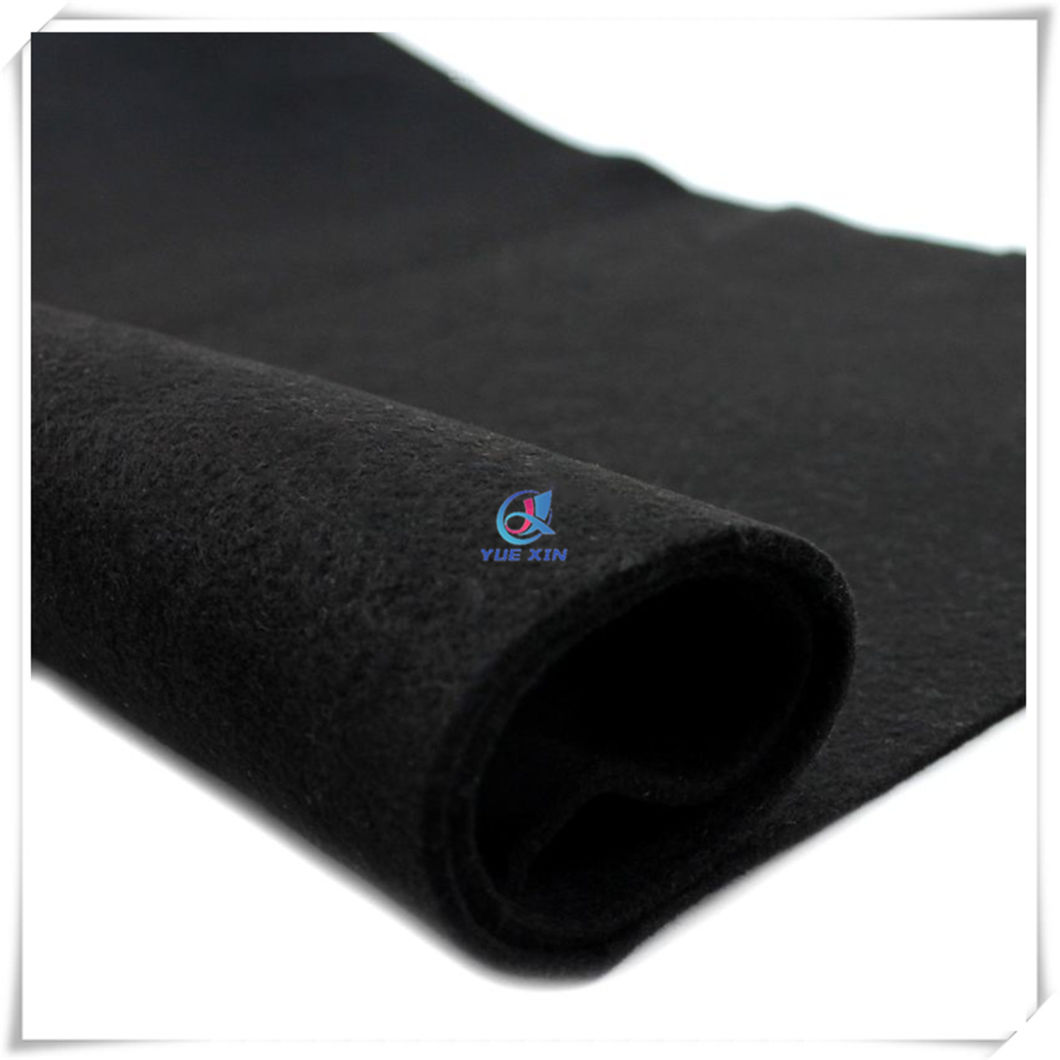 100% Polyester Needle Punched Black Felt for Auto Upholstery