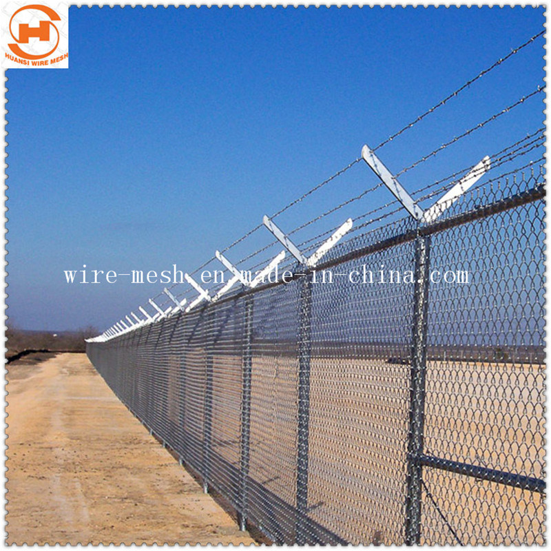 Galvanized Chain Link Fence for Protected