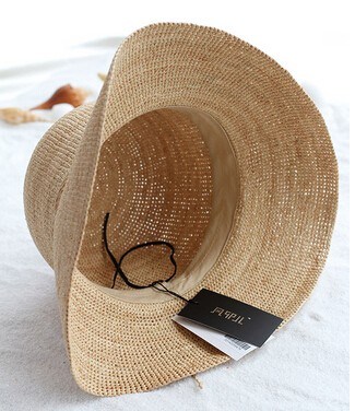 Fashion Basic Straw Paper Sun Hat